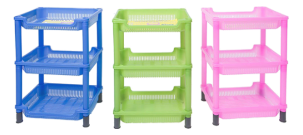Image for ชั้นพลาสติก 3 ชั้น 44501/3 SRT