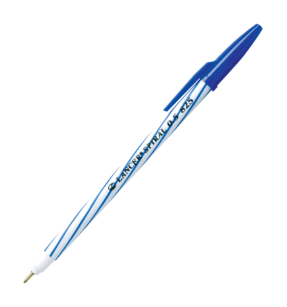 Image for ปากกาปลอก Lancer Spiral 825,2001 นง./แดง