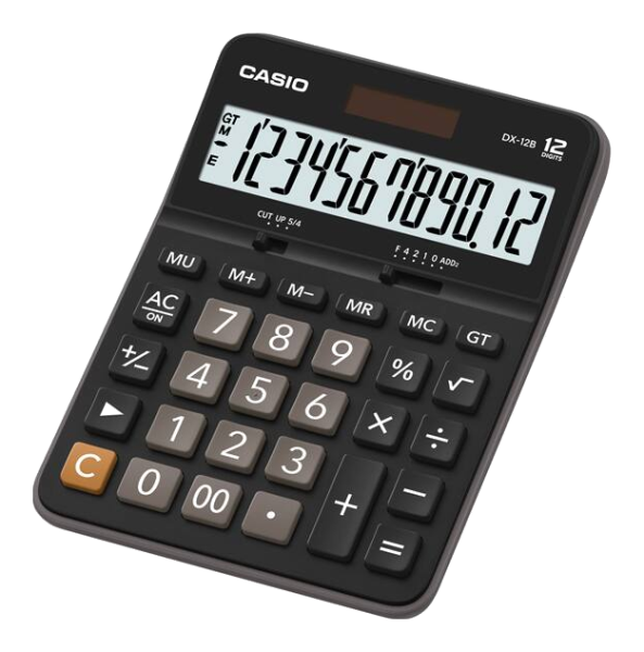 Image for เครื่องคิดเลข CASIO DX-12B-BK