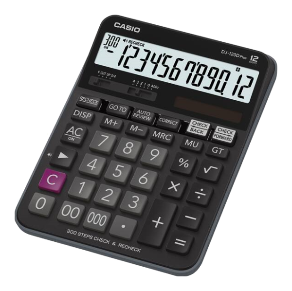 Image for เครื่องคิดเลข CASIO DJ 120D Plus