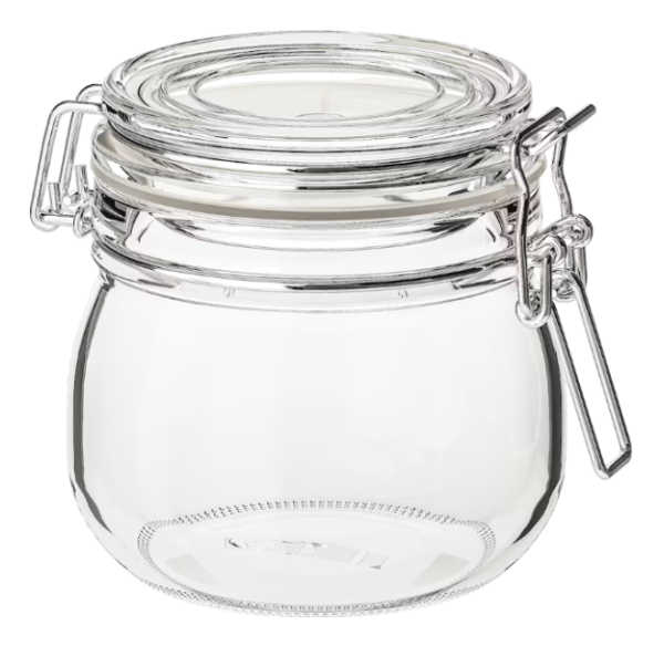 Image for โถแก้วมีฝาปิด KORKEN JAR 0.5L