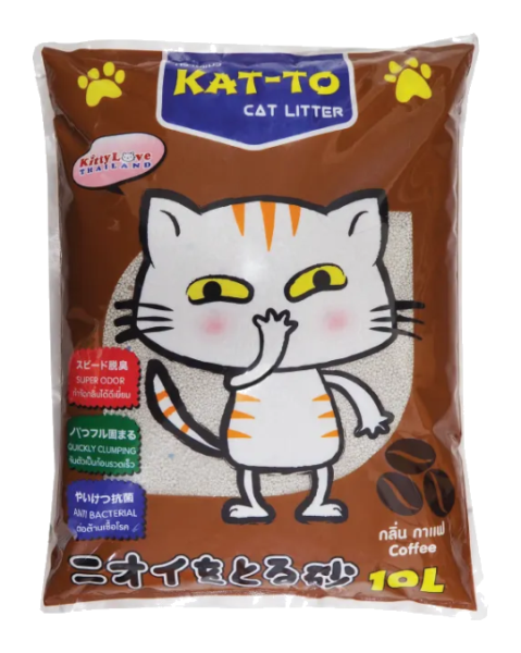 Image for KAT-TO ทรายแมว Brown 10ลิตร