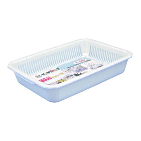 Image for ถาดเหลี่ยมกลาง+ตะแกรง T589 ตราปู
