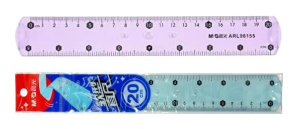 Image for ไม้บรรทัดซิลิโคน20cm ARL96155