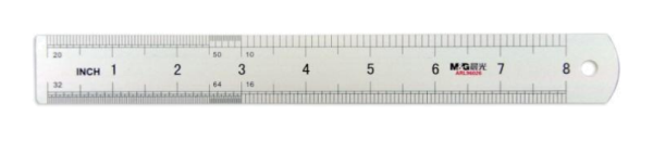 Image for ไม้บรรทัดมิเนียม20cm ARL96026