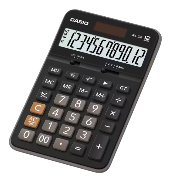 Image for เครื่องคิดเลข CASIO AX-12B