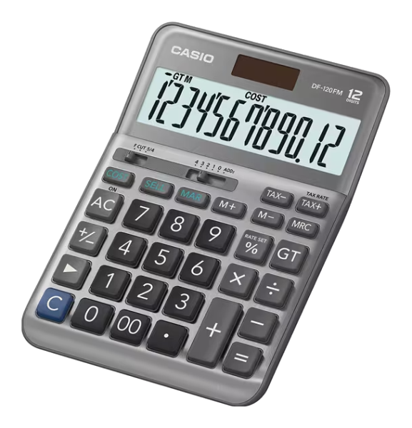 Image for เครื่องคิดเลข CASIO DF-120FM