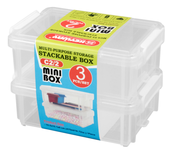 Image for กล่องหูล็อค475ml 2ใบ C2/2 KEY