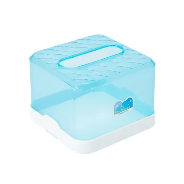 Image for กล่องทิชชู เหลี่ยมสั้น 596-S สีใส SMT